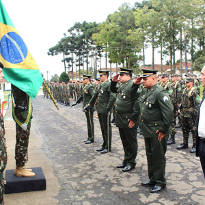 Bateria Antiaérea realiza formatura em homenagem ao Dia do Exército; veja fotos