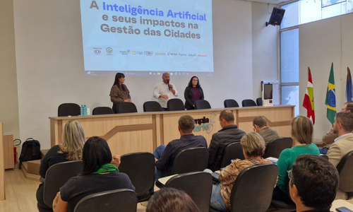 Seminário explora o uso da inteligência artificial na gestão das cidades
