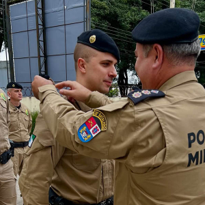 Policiais rionegrenses são promovidos em solenidade na Lapa