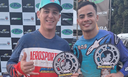Ben-Hur Pillati conquista mais um pódio no Paranaense de Velocross