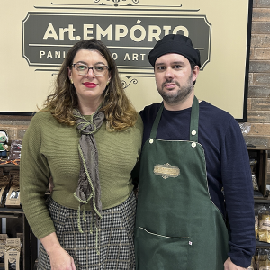 Casal une paixões em espaço que combina gastronomia artesanal e cuidados com a beleza