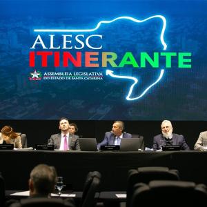 Alesc Itinerante traz deputados a Mafra para sessões e debates regionais
