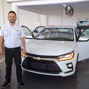 AutoShow Chevrolet apresenta novo Onix 2026 com mais tecnologia e novo design