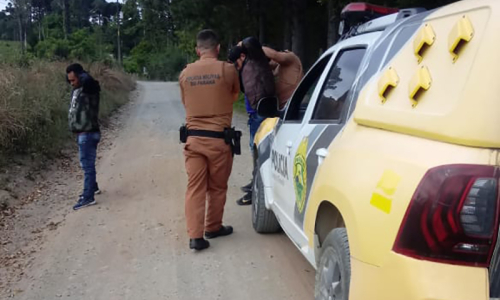 Suspeitos de furto no Tijuco Preto são presos pela PM de Rio Negro