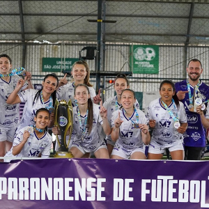 Equipe de Rio Negro vence Campeonato Paranaense de Futebol 7 Feminino