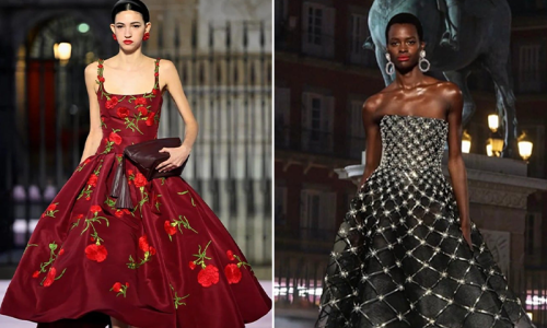 Carolina Herrera mistura história, arte e moda em tributo à capital espanhola