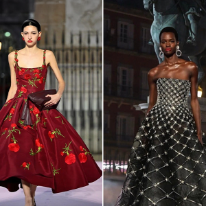 Carolina Herrera mistura história, arte e moda em tributo à capital espanhola