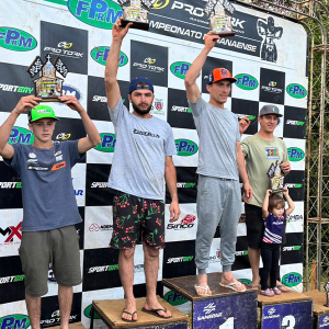 Ben-Hur Pillati se destaca no Paranaense de Velocross e garante mais um pódio