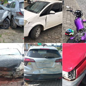Série de acidentes mobiliza bombeiros e Polícia Militar em Mafra e Itaiópolis; veja