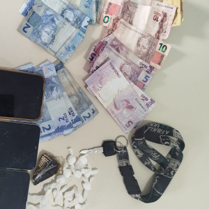 Procurado por tráfico de drogas é preso pela Polícia Militar