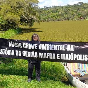 Voluntários organizam novo protesto em defesa do rio São Lourenço nesta quarta