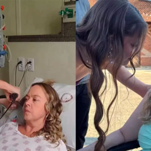 Mulher internada na UTI vai à formatura da filha com ajuda de hospital e emociona