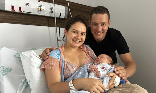 Conheça o Pedro Joaquim Ruthes: o primeiro bebê nascido em Rio Negro em 2026
