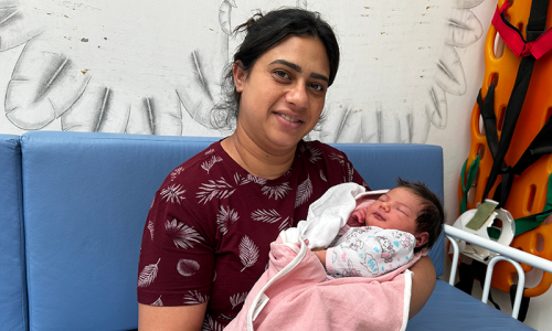 Primeiro bebê do ano de Mafra é uma menina, chamada Ayla Rodrigues