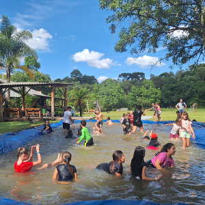 Tarde de lazer para crianças reúne gincanas e passeios a cavalo; veja como inscrever seu filho