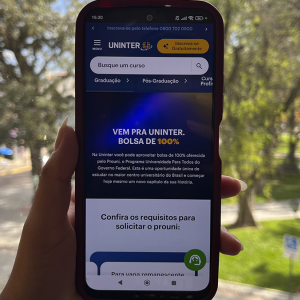Prouni 2026: Uninter oferece bolsas integrais em mais de 35 graduações na região