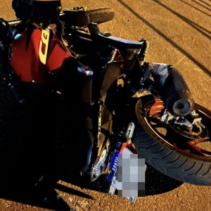 Idosa morre ao ser atropelada por motocicleta