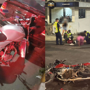 Dois acidentes com motos deixam feridos na noite de quarta-feira, em Mafra