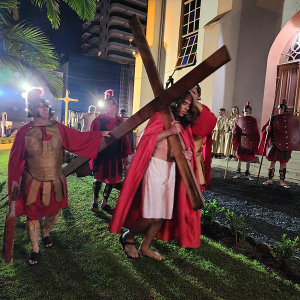 Encenação da Paixão de Cristo acontece nesta sexta-feira em Itaiópolis