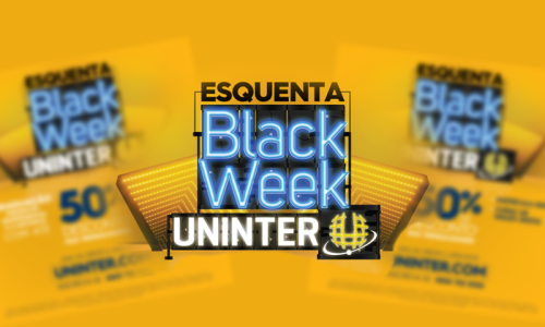 Esquenta Black Week: Uninter oferece até 50% de desconto nas mensalidades
