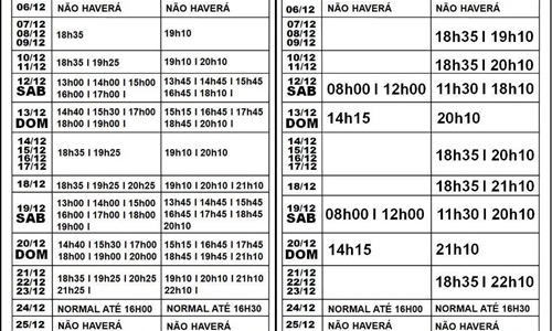 Linhas de transporte público Bom Jesus e Fronteira terão horários adicionais em dezembro