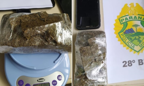 Dupla é flagrada com 500 gramas de maconha na Vila Zelinda