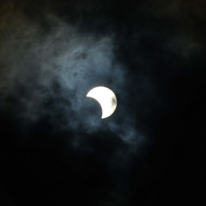 Fotógrafo registra eclipse solar em Mafra