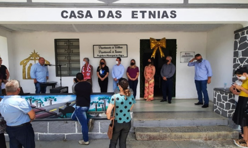 Casa das Etnias Ferroviário Erasto de Oliveira é inaugurada em Mafra