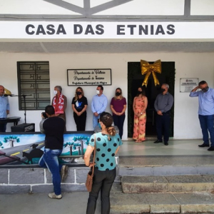 Casa das Etnias Ferroviário Erasto de Oliveira é inaugurada em Mafra