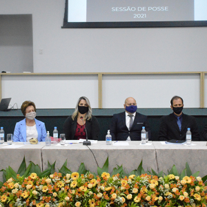 Prefeito eleito e vereadores tomam posse em Mafra