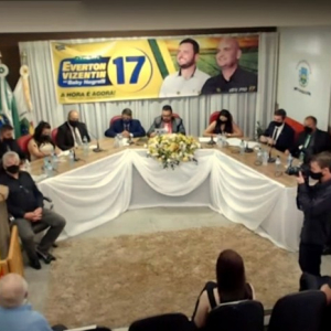 Acompanhe a sessão de posse dos vereadores de Campo do Tenente