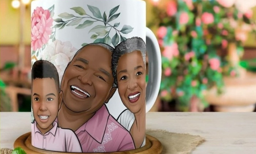 Caricanecas: empresa especializada em canecas com caricatura chega a Riomafra
