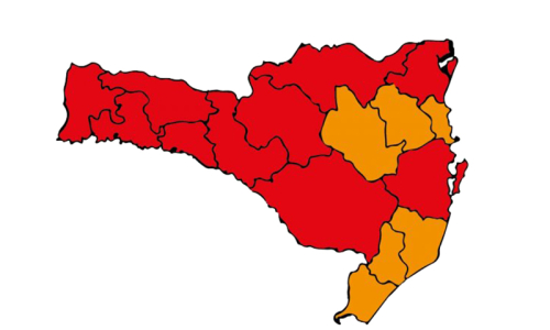 Matriz de Risco: Mafra e Itaiópolis continuam em estado gravíssimo para a covid-19