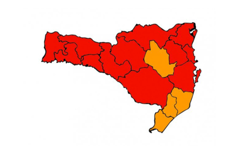 Mafra e Itaiópolis continuam em estado gravíssimo para covid-19 em Santa Catarina