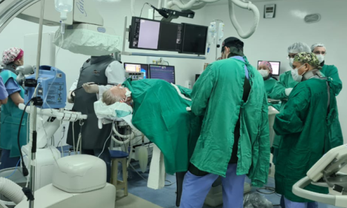 Procedimento cardíaco inédito é realizado no hospital de Mafra