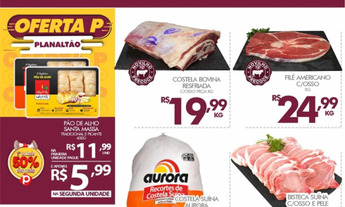 Confira as ofertas para este final de semana no Planaltão