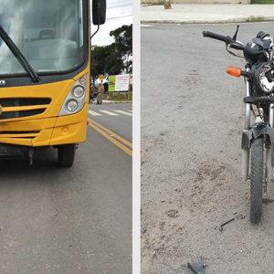 Jovem fica gravemente ferido em acidente de trânsito em Itaiópolis