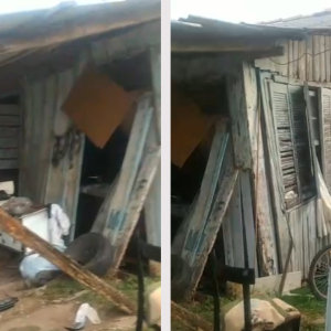 Família precisa de ajuda para reconstruir casa em Rio Negro