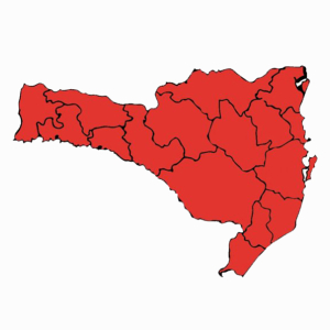 Pela quinta vez consecutiva, todas as regiões de SC seguem em nível gravíssimo