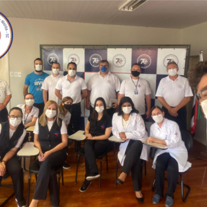 Comitê de enfrentamento à covid-19 do Hospital de Mafra completa um ano