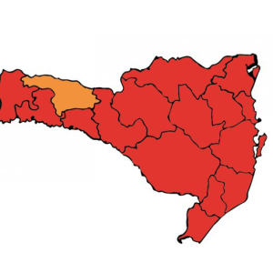Mafra e Itaiópolis continuam em estado gravíssimo para covid-19 em SC