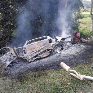 Motorista de Mafra morre ao bater em árvore na BR-116, em Itaiópolis