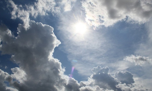 Semana será de sol e tempo nublado na região