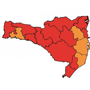 Mafra, Itaiópolis e todo o Planalto Norte continuam em estado gravíssimo para covid-19