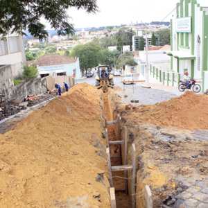 Obras de esgoto serão retomadas no mês de julho em Mafra
