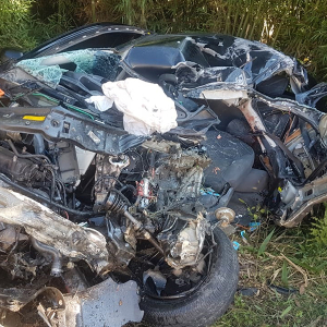 Motorista morre em Mafra após colisão frontal na BR-280