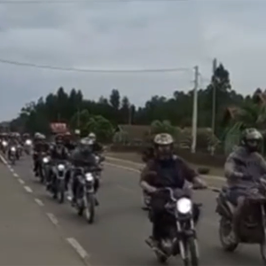 Pelas ruas de Itaiópolis, motociclistas homenageiam jovem Gustavo Mildenberger