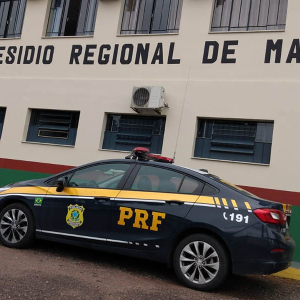 Homem procurado pela Justiça por comércio ilegal de arma é preso na BR-280