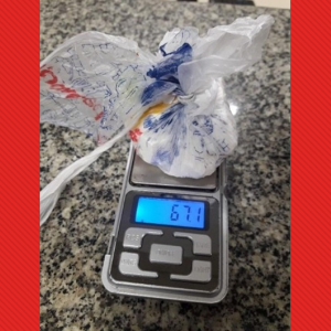 Jovem é preso por tráfico de drogas no Faxinal, em Mafra