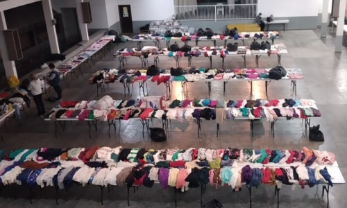 Bazar beneficente terá roupas de inverno por R$ 1 em Mafra